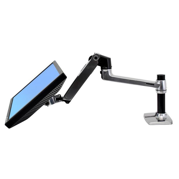 Кронштейн для монитора Ergotron LX Desk Monitor Arm (polished aluminum) (45-241-026) - фото 4