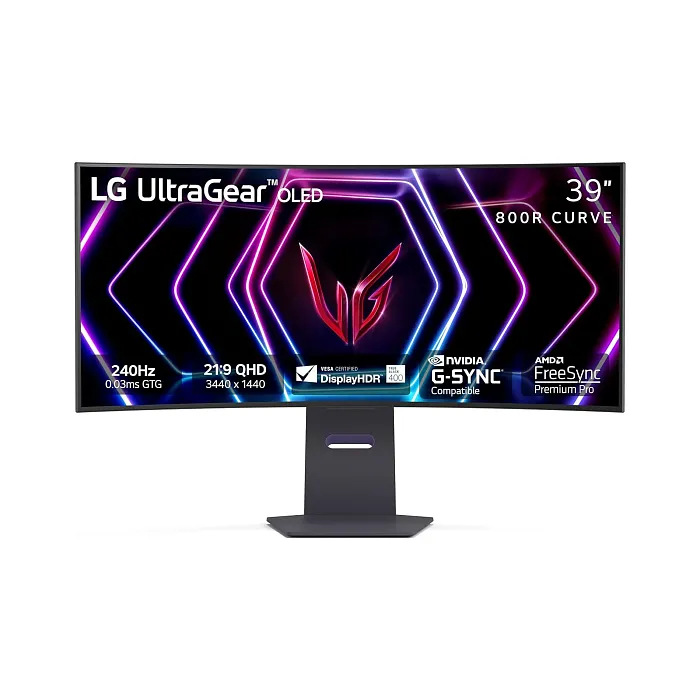 3.5K OLED монитор LG UltraGear 39GS95QE-B - Уценка [использовался в демозоне] - фото 1