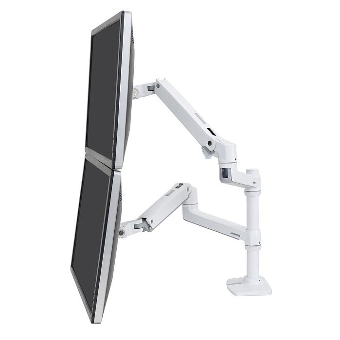 Кронштейн для мониторов Ergotron LX Dual Stacking Arm (45-492-216) - фото 1