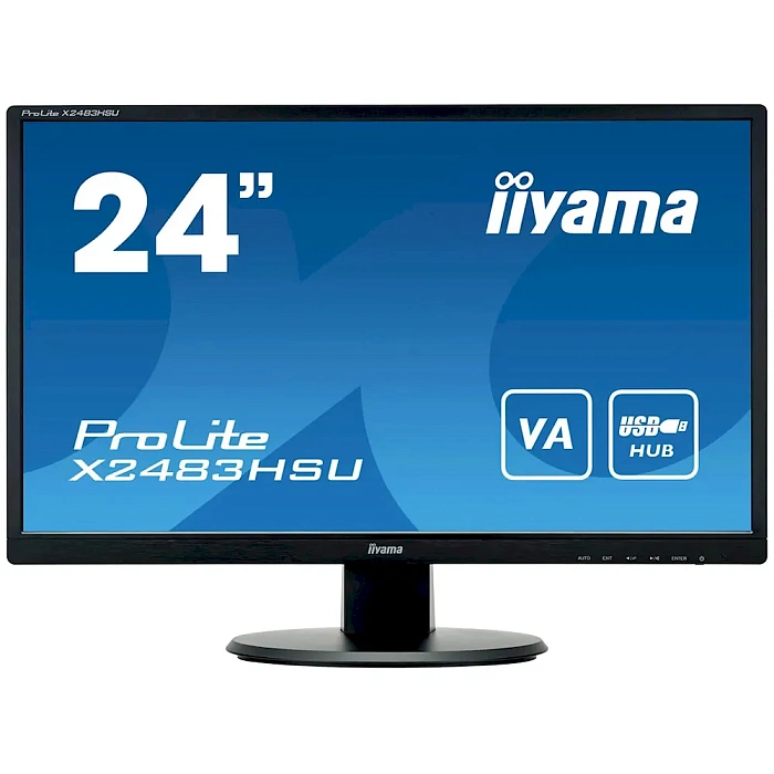 Full HD монитор iiyama X2483HSU-B5 - фото 1