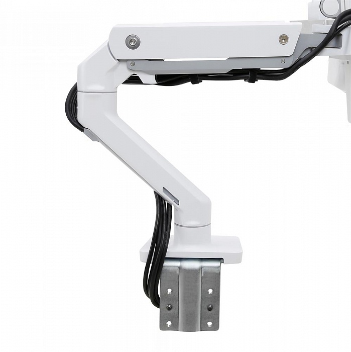 Настольный кронштейн Ergotron HX Desk Dual Monitor Arm (white) (45-476-216) - фото 2