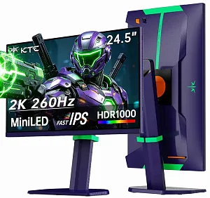KTC представила Full HD IPS-монитор 25M5 с Mini LED на 1152 зоны и 260 Гц