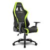 Игровое кресло Sharkoon Skiller SGS2 Black Green (SGS2-BK/GN) - фото 1