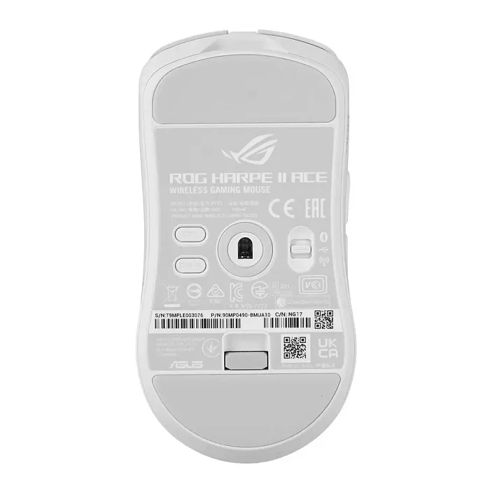 Игровая мышь ASUS ROG Harpe II Ace, белый (90MP0490-BMUA10) - фото 6