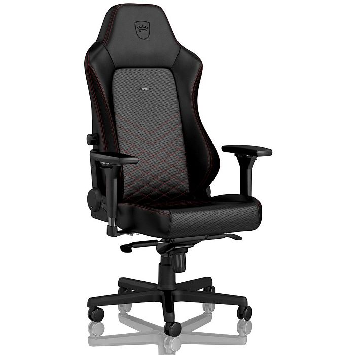 Игровое кресло Noblechairs HERO Black/Red (NBL-HRO-PU-BRD) - фото 1