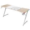 Компьютерный стол Zone TRINE 160 RGB Wood/White (Z51-T6R-WD) - фото 2
