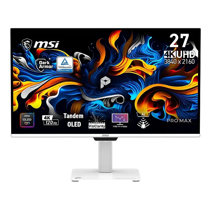 4K монитор MSI PRO MAX OLED 271UPJW12 - фото 1