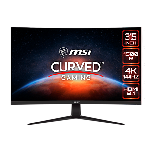 Особое сочетание. MSI G321CU с *VA панелью 144Hz 4K и HDMI 2.1