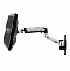 Настенное крепление Ergotron LX Wall Monitor Arm (polished aluminum) (45-243-026) - фото 1
