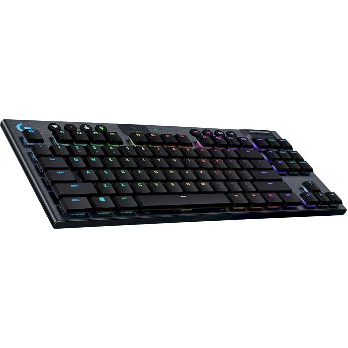 Клавиатура Logitech G915 TKL LightSpeed, черный (920-009503) - фото 1