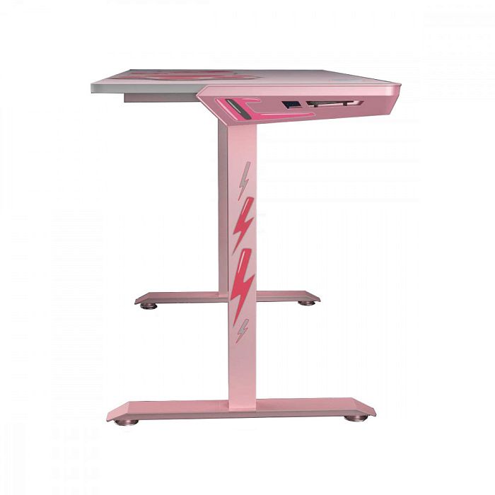Стол для компьютера (для геймеров) EUREKA I1-S Pink - фото 3