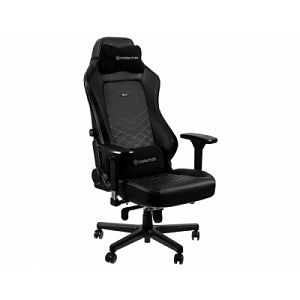 Игровое кресло Noblechairs HERO Black/Platinum White (NBL-HRO-PU-BPW)