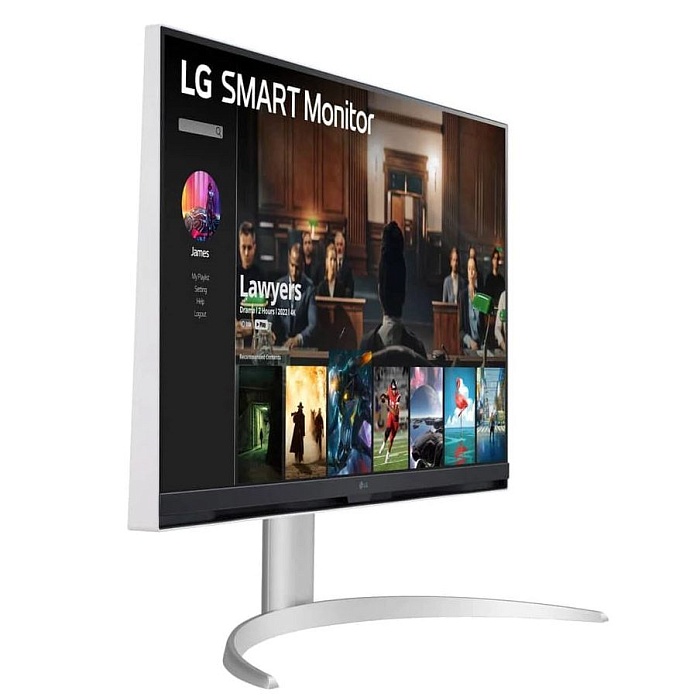 4K монитор LG 32SQ730S-W - фото 2