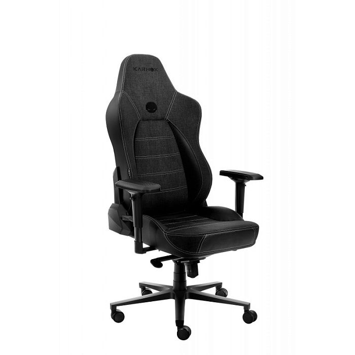 Премиум игровое кресло KARNOX DEFENDER DR ткань, dark grey - фото 2