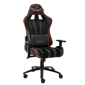 Компьютерное кресло ZONE 51 GRAVITY Black-Orange (Z51-GRV-BO)