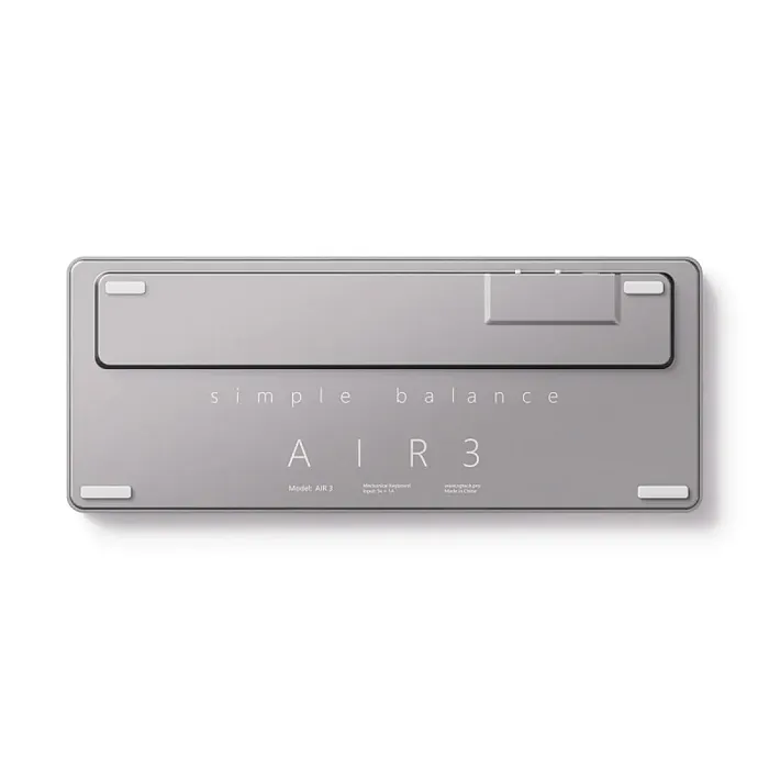 Клавиатура xGhost AIR 3, Silent Tactile, белый (XG-AIR3-W-ST) - фото 3