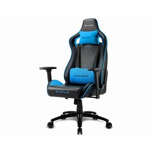 Игровое кресло Sharkoon Elbrus 2 Black Blue (ELBRUS-2-BK/BU)
