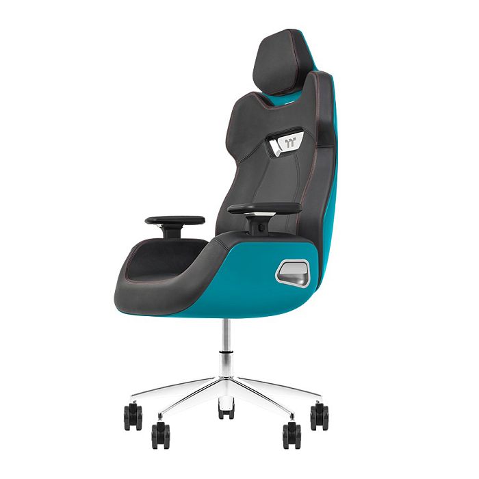 Компьютерное кресло Thermaltake Argent E700 Gaming Chair Ocean Blue (GGC-ARG-BLLFDL-01) - фото 1
