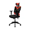 Игровое кресло Aerocool Guardian, черный/красный - фото 3