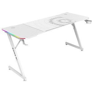 Компьютерный стол Zone 51 TRINE 160 RGB White (Z51-T6R-WH)