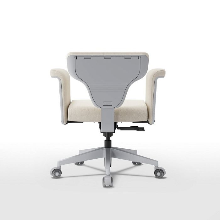 Кресло-трансформер FoxGear STUDIO Fabric, светло-серый (FG-STUDIO-F-OW) - фото 3