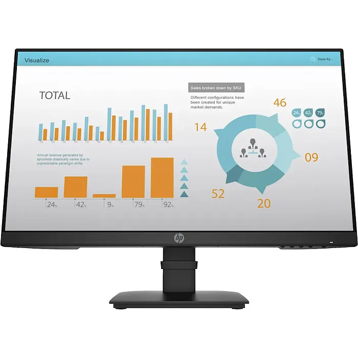 Full HD монитор HP P24 G4 (1A7E5AA) - фото 1