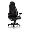 Игровое кресло Noblechairs ICON Black/Red (NBL-ICN-PU-BRD) - фото 1
