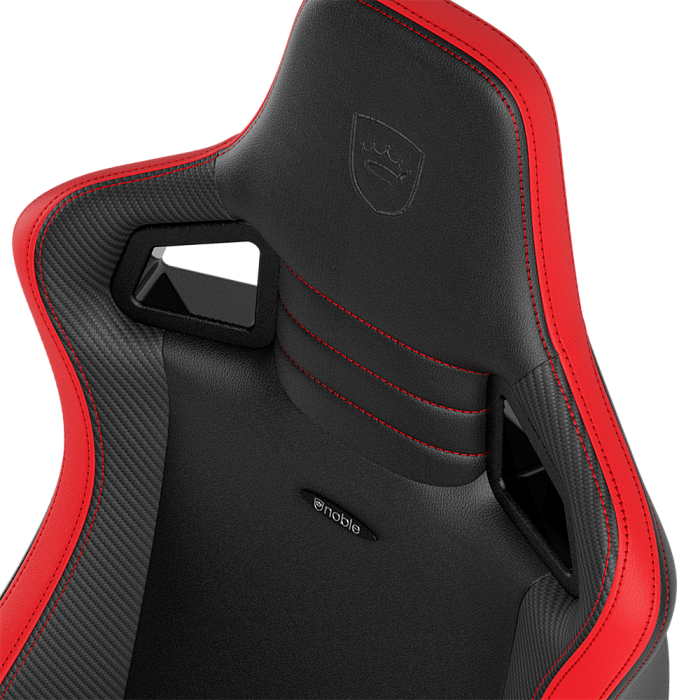 Игровое кресло Noblechairs EPIC Compact Black/Red (NBL-ECC-PU-RED) - фото 2