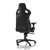 Игровое кресло Noblechairs EPIC Real Leather Black (NBL-RL-BLA-001) - фото 1