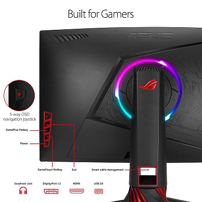3.5K монитор ASUS ROG Strix XG35VQ - фото 3