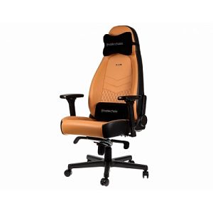 Игровое кресло Noblechairs ICON Real Leather Cognac/Black (NBL-ICN-RL-CBK)