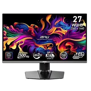 MSI представила 500 Гц QD-OLED монитор MPG 272QR X50
