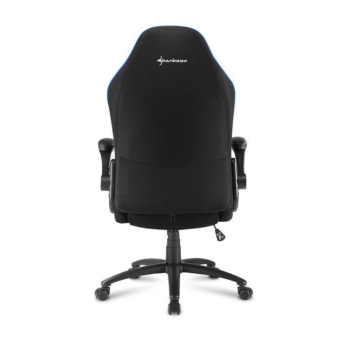 Игровое кресло Sharkoon Elbrus 1 Black Blue (ELBRUS-1-BK/BU) - фото 4