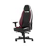 Компьютерное кресло Noblechairs LEGEND Ed. Black/White/Red PU Hybrid Leather / b/w/r (NBL-LGD-GER-BWR) - фото 1