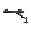 Настольный кронштейн Ergotron LX Desk Dual Direct Arm (matte black) (45-489-224) - фото 4