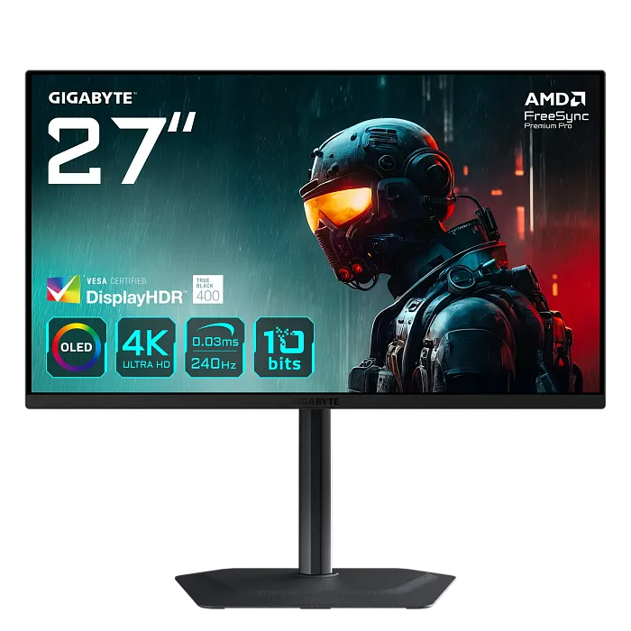 4K QD-OLED монитор Gigabyte MO27U2 - фото 1