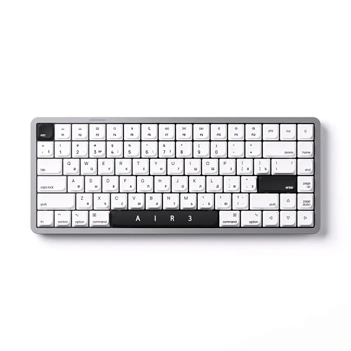 Клавиатура xGhost AIR 3, Silent Tactile, белый (XG-AIR3-W-ST) - фото 1