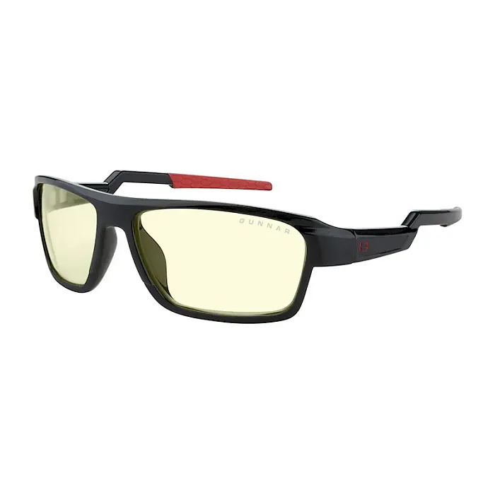 Очки для компьютера (для геймеров) GUNNAR Lightning Bolt Amber, Onyx (LIG-00101) - фото 1