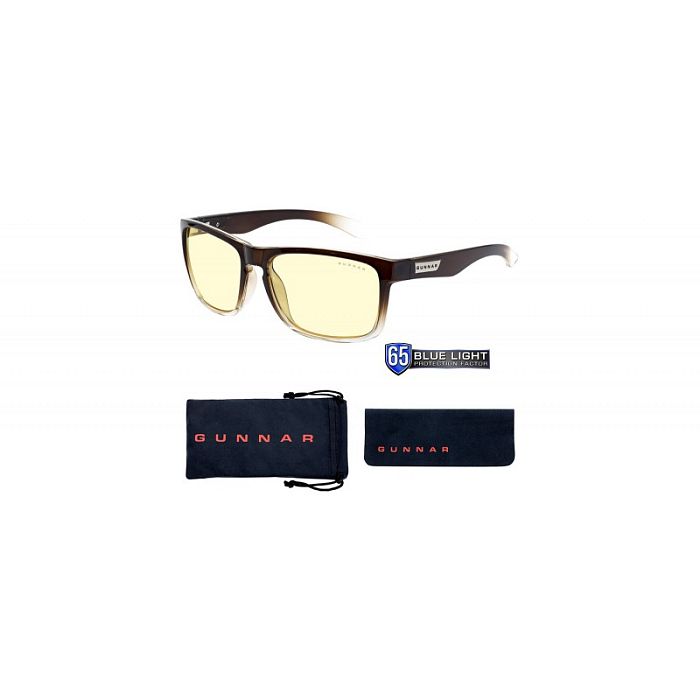 Очки для геймеров GUNNAR Intercept, Latte Fade, Amber (INT-10201) - фото 4