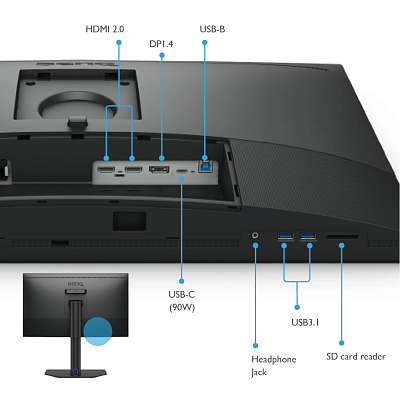 WQHD монитор BenQ SW272Q - фото 8