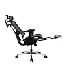 Премиум эргономичное кресло GT Chair Open M с поддержкой для ног, черный (GTC-Open-M-BK) - фото 4