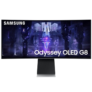 3.5K QD-OLED монитор Samsung Odyssey G8 S34BG850SI (LS34BG850SIXCI)