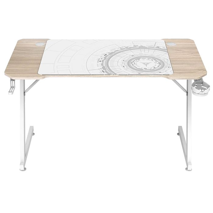 Компьютерный стол Zone 51 TRINE 120 Wood/White (Z51-T2N-WD) - фото 1