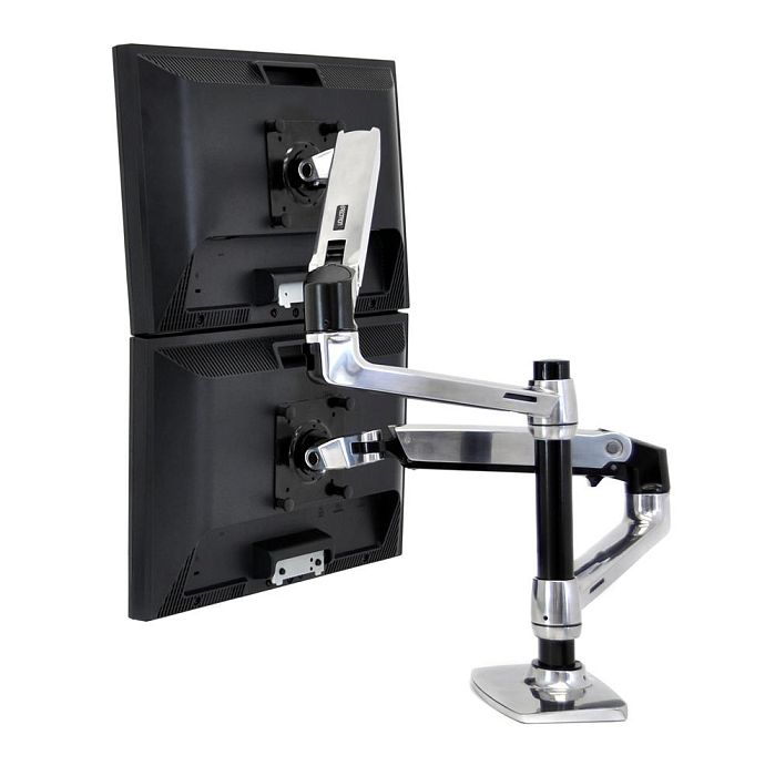 Кронштейн для мониторов Ergotron LX Dual Stacking Arm (45-248-026) - фото 4