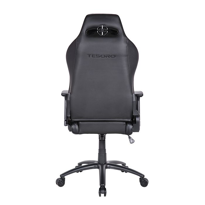Игровое кресло Tesoro Alphaeon S1 Black Carbon - фото 2
