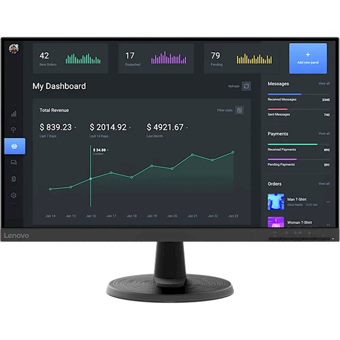 Full HD монитор Lenovo C24-40 - фото 1