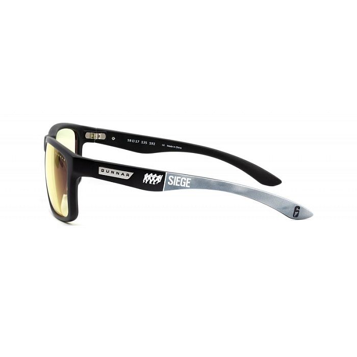 Очки для геймеров GUNNAR 6 Siege Intercept (INT-09101) - фото 3