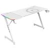 Компьютерный стол Zone 51 TRINE 140 RGB White (Z51-T4R-WH) - фото 1