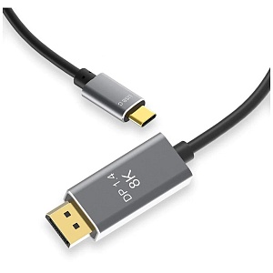 Кабель USB Type C (Thunderbolt 3.1) - DisplayPort 1.4 (8K-4K 3 метра)