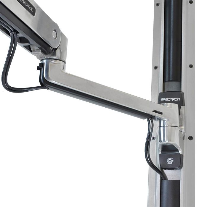 Настенный кронштейн Ergotron LX Sit-Stand Wall Arm (45-353-026) - фото 6